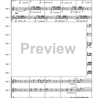 Music for Six Trumpets - Score