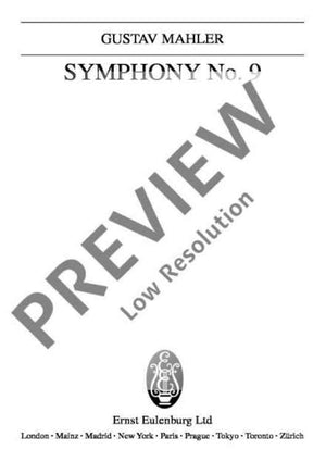 Symphony No. 9 - Full Score