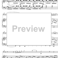 Sonata No. 1 Bb Major Op.45 - Score