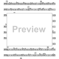 Donut Etudes: Coordination Studies, Volume 2 - Trombone 3