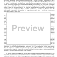 Technique, Mechanism and Learning