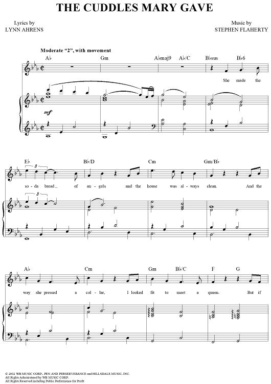 The Cuddles Mary Gave