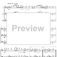 Trios and Quartets for Double Basses, Volume III