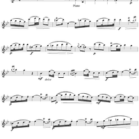 Flute Concerto in G Major, Arioso - Flute