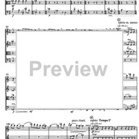 String Quartet No. 1 Op. 7 - Score