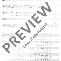 Wandlungen - Choral Score