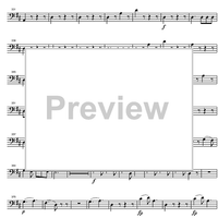 Divertimento No.17 D Major KV334 - Double Bass