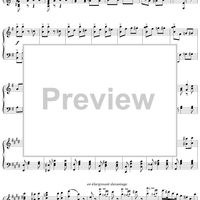 Sylvia, Divertissement, No. 16e: Strette-Galop - Piano Score