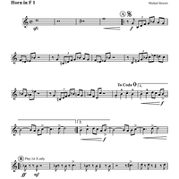 Stop-Time Blues - Horn 1 in F