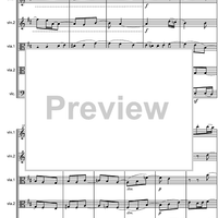 Fugue D Major Op.137 - Score