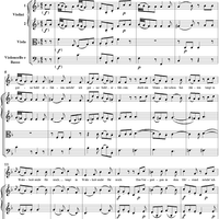 La Finta Giardiniera, Act 1, No. 9a "Das Vergnügen in dem Eh'stand" (Arietta) - Full Score