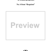 Confutatis - No. 6 from "Requiem"  K626