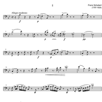 String Trio Bb Major D581A - Cello