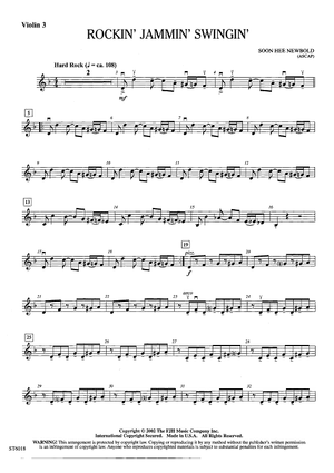 Rockin' Jammin' Swingin' - Violin 3 (Viola T.C.)