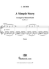 A Simple Story, Op. 59, No. 2