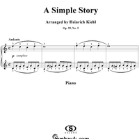 A Simple Story, Op. 59, No. 2