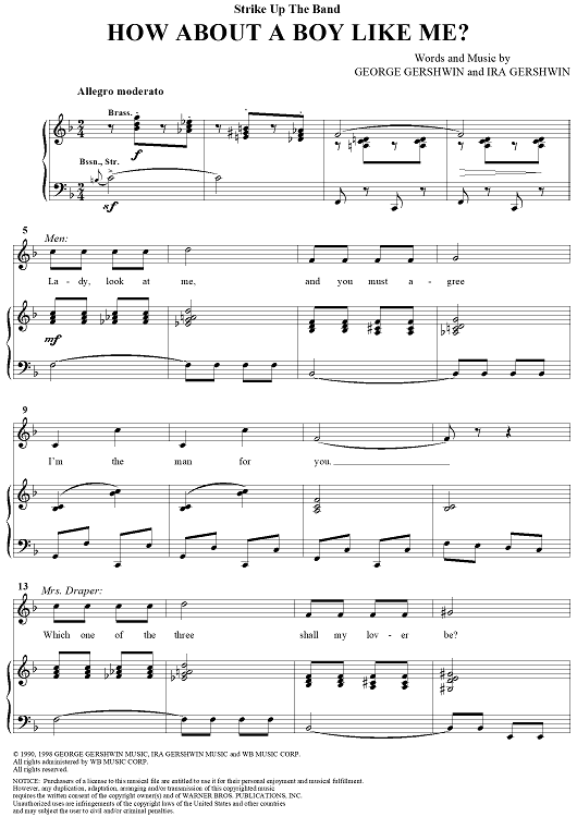 How About a Boy Like Me?