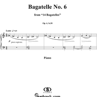 Bagatelle No. 6 "Lento"