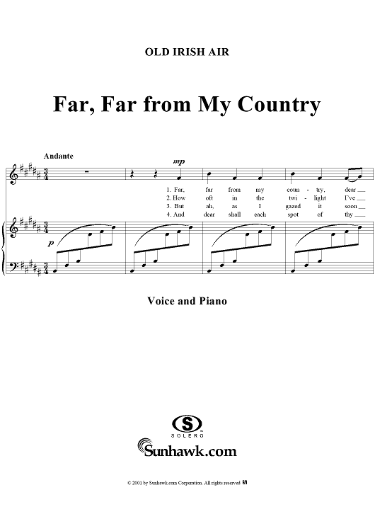 Far, far from my country