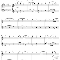 Second Minuet in G Major