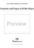 Fantaisie and Fugue in B-flat
