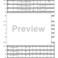 The Heavans Declare - Score