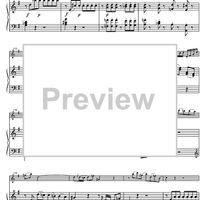 Concerto No. 3 G Major, KV216 - Piano Score