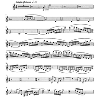 Adagio - Clarinet in B-flat
