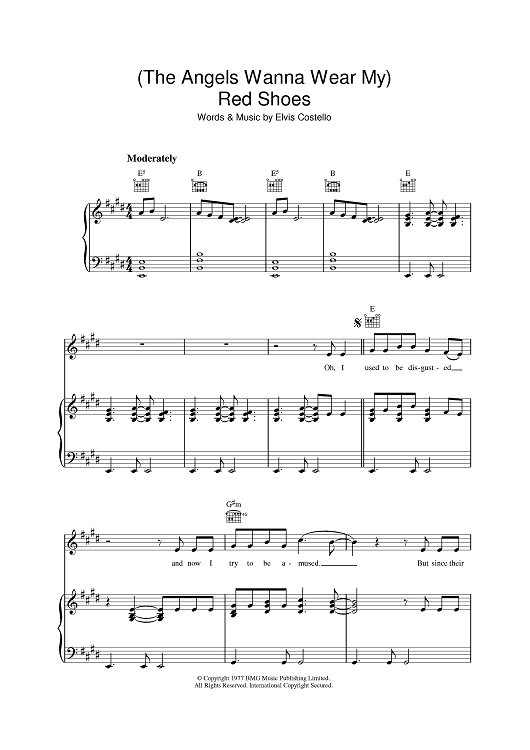 (The Angels Wanna Wear My) Red Shoes