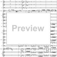 Brandenburg Concerto No. 1: Allegro - Score