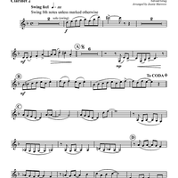 Swingin' in the Halls of the Mountain King - Clarinet 2