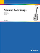 Spanish Folk Songs - Performance Score