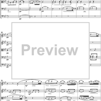 Serenade for Strings in E Major, Op. 22 , Mvmt. 4 - Score