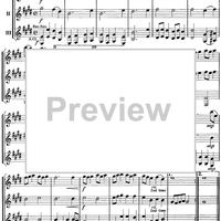 Ballet Anglois - Eb Saxes / Eb Clarinets