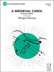 A Medieval Carol (Personet Hodie) - Score