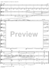 String Quartet No. 2, Movement 3 - Score
