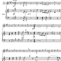 Concerto Op.30 - Score