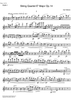 String Quartet Eb Major Op.14 - Violin 1