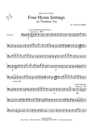 Four Hymn Settings - Trombone 2