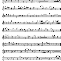 Divertimento No. 6 C Major KV188 - Flute 1