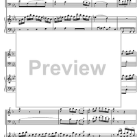 Sonata No. 1 Eb Major - Score