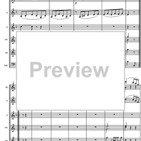 Minuet C Major D2d - Score