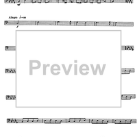 Tre notturni resiani [set of parts] - Double Bass
