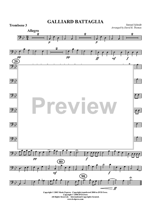 Galliard Battaglia - Trombone 3