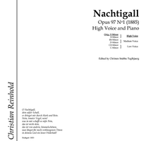 Nachtigall Op.97 No. 1