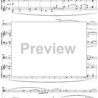 Cello Sonata No. 2 in G Minor, Movement 3 - Piano Score