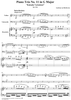 Piano Trio No. 11 in G Major, "Kakadu Variations" - Piano Score