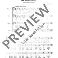 Die Zwiebelhändler - Choral Score