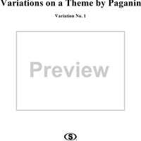 Paganini Variations, No. 1