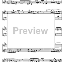 Duetto No. 1 - Score